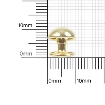 Холнитен сферич 10,2×9×9×3 двухстор светлое золото роллинг