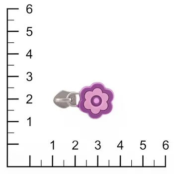 Бегунок №5 (Т5) никель на витую молнию №2-51158 3,3