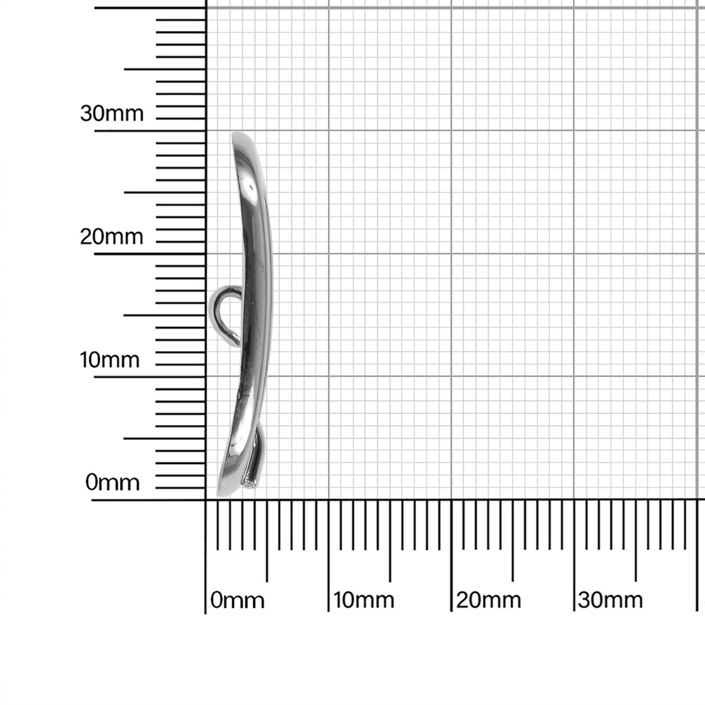 Пряжка 8365 15 мм никель полированный — фото 2